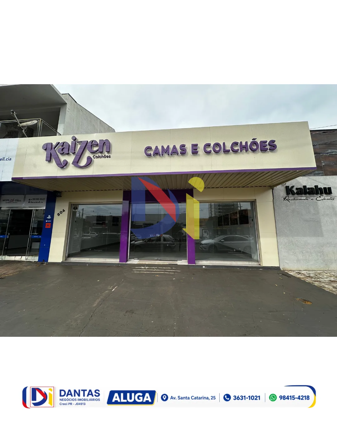 PONTO COMERCIAL PARA LOCAÇÃO